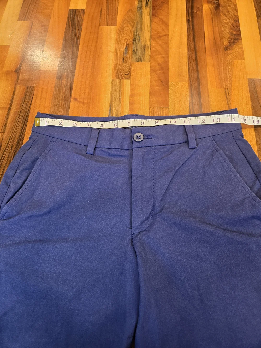 Vineyard Vines Navy Blue Flat Front Stretch Cotton Shorts